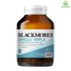 blackmores omega triple concentrated fish oil ovanic