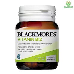 blackmores vitamin b12 cyanocobalamin 100 mcg ovanic