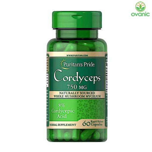 puritan s pride cordyceps mushroom 750mg ovanic