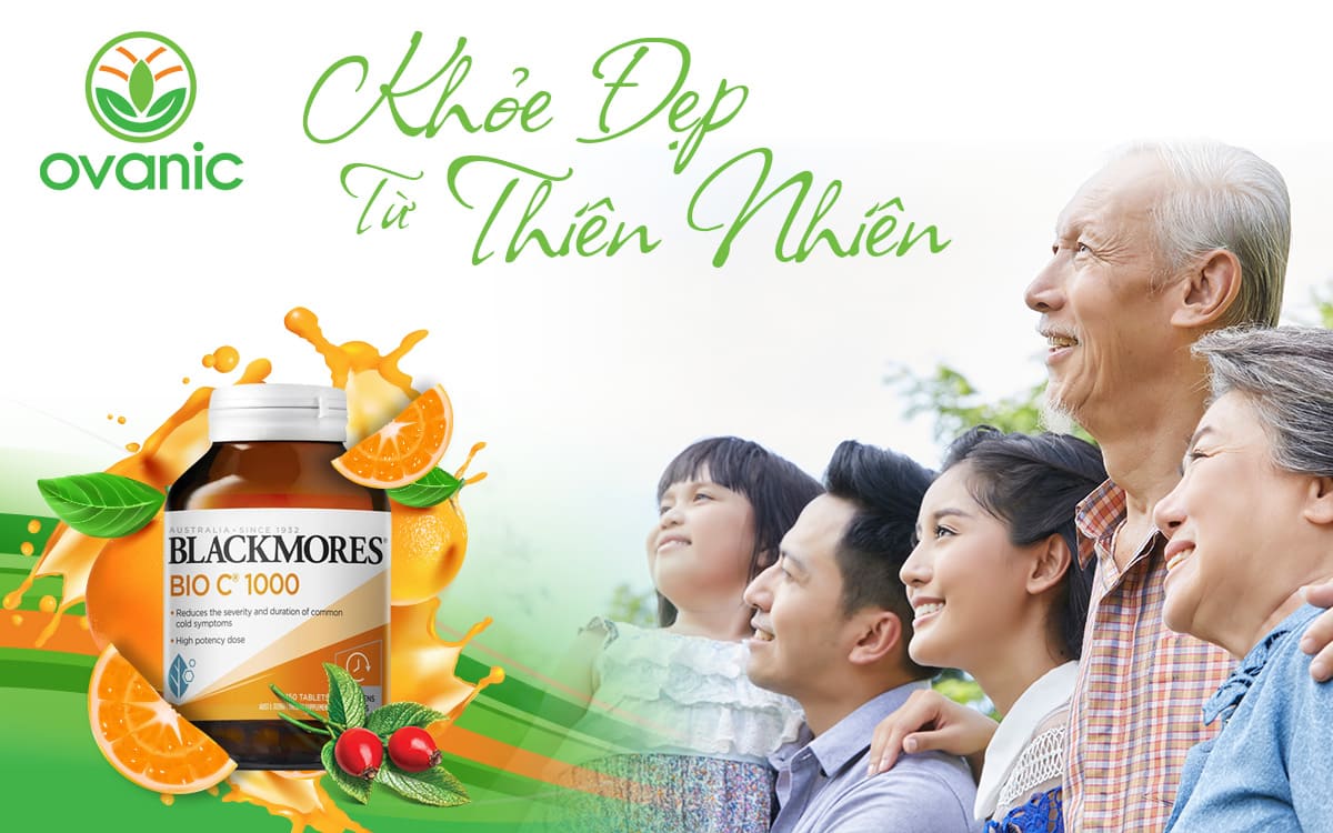 Hạnh phúc khi dùng Blackmores Bio C 1000mg