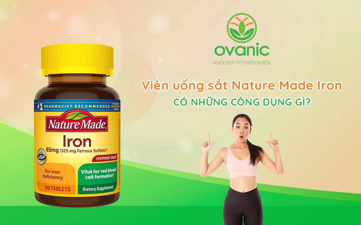 Công dụng của Nature Made Iron