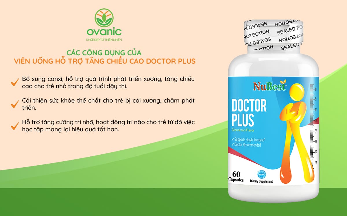 Công dụng của viên uống Doctor Plus