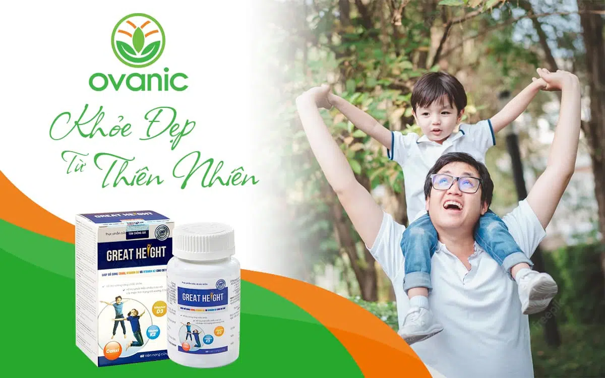Hạnh phúc của khách hàng sau khi sử dụng viên uống Great Height