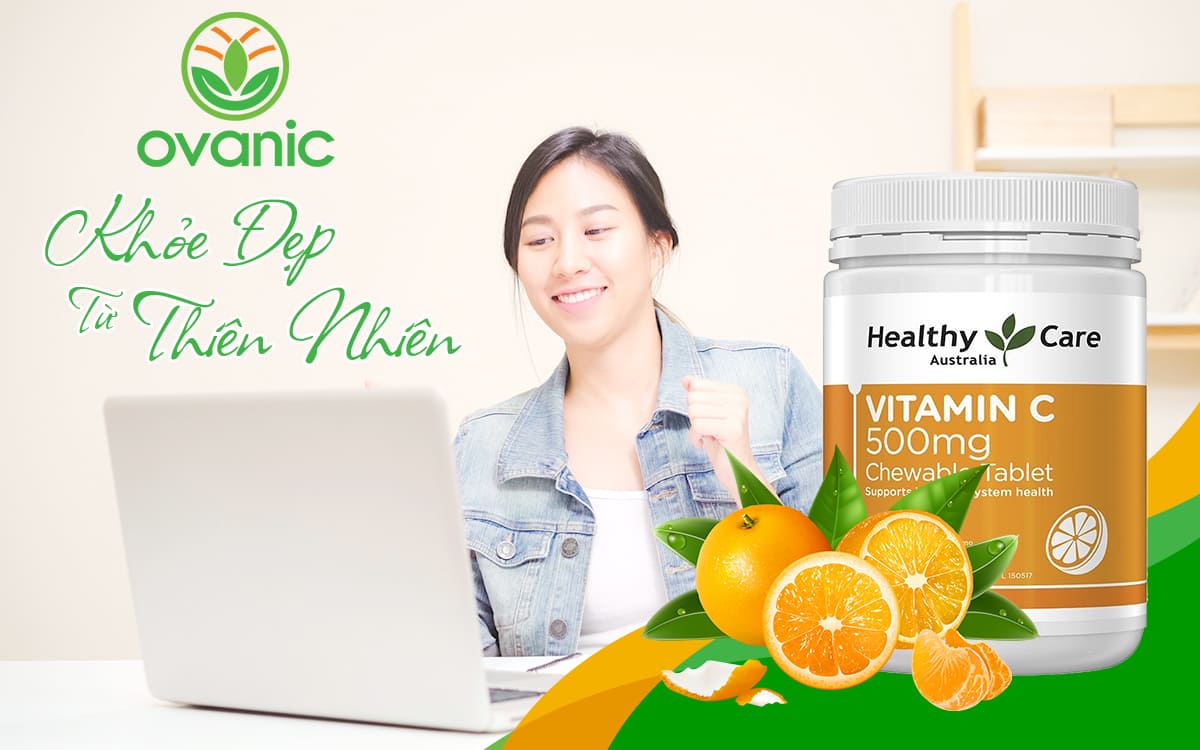 Hạnh phúc khi sử dụng Healthy Care Vitamin C 500mg Chewable