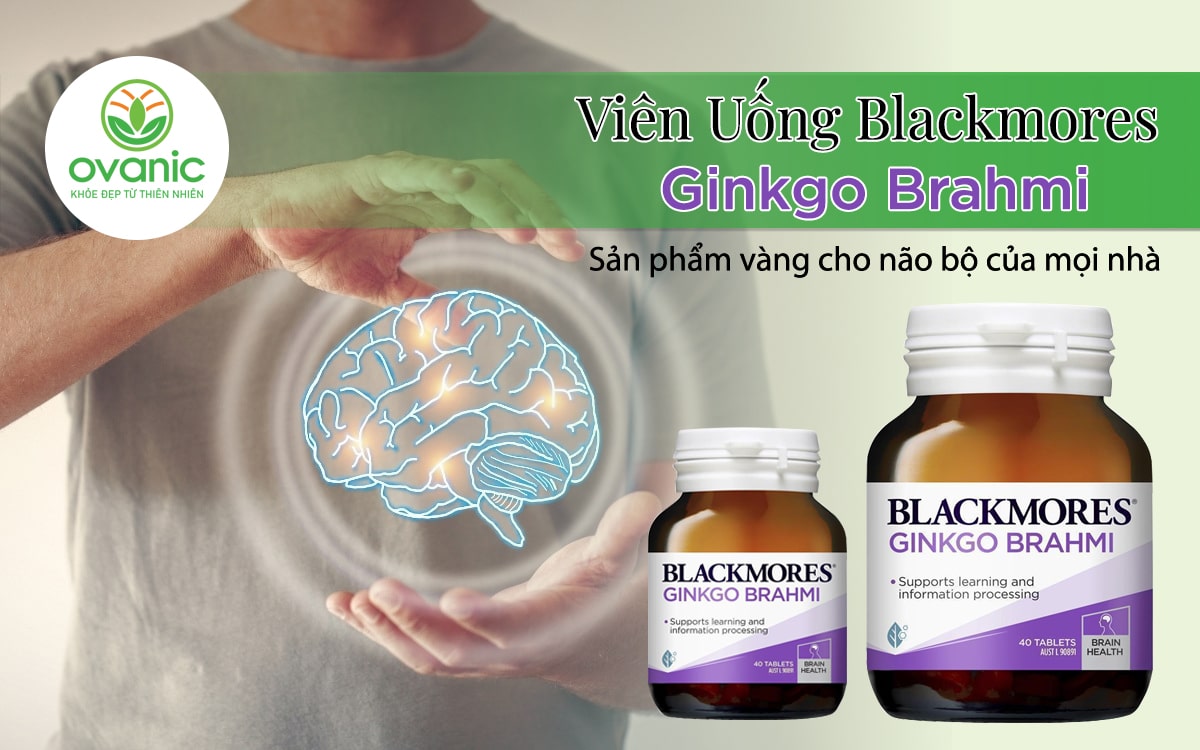 lợi ích của sản phẩm Blackmores Ginkgo Brahmi