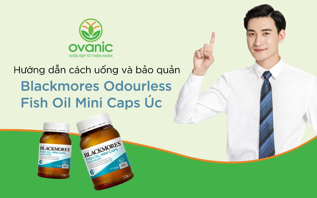 Hướng dẫn cách uống và bảo quản sản phẩm 