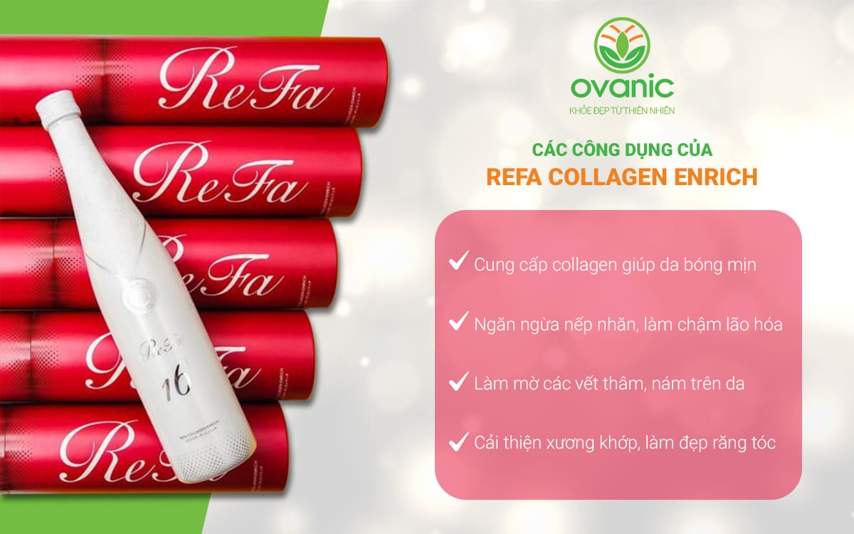 Công dụng của ReFa Collagen Enrich Nhật Bản