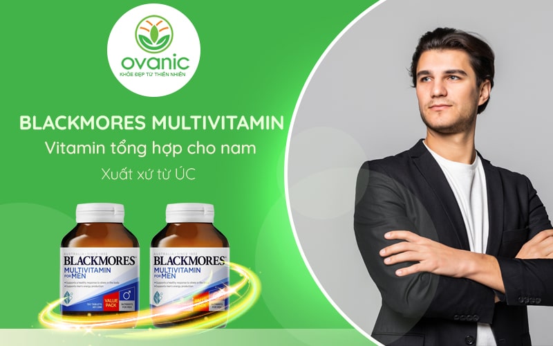 Blackmores Multivitamin For Men - Vitamin tăng cường sinh lý Nam