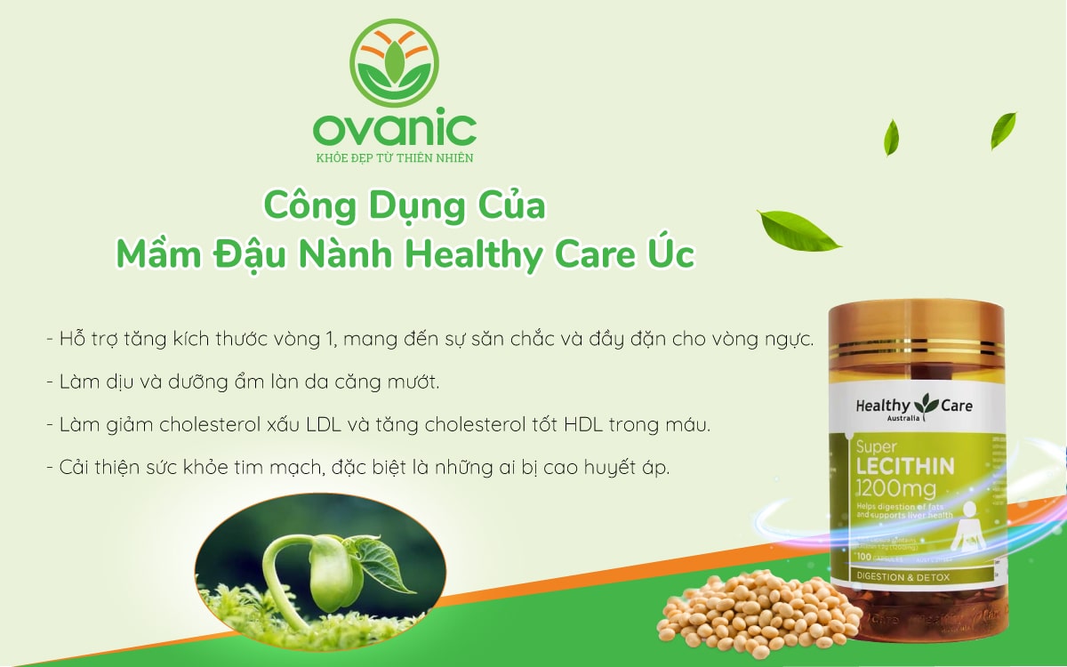 Công dụng của sản phẩm Super Lecithin