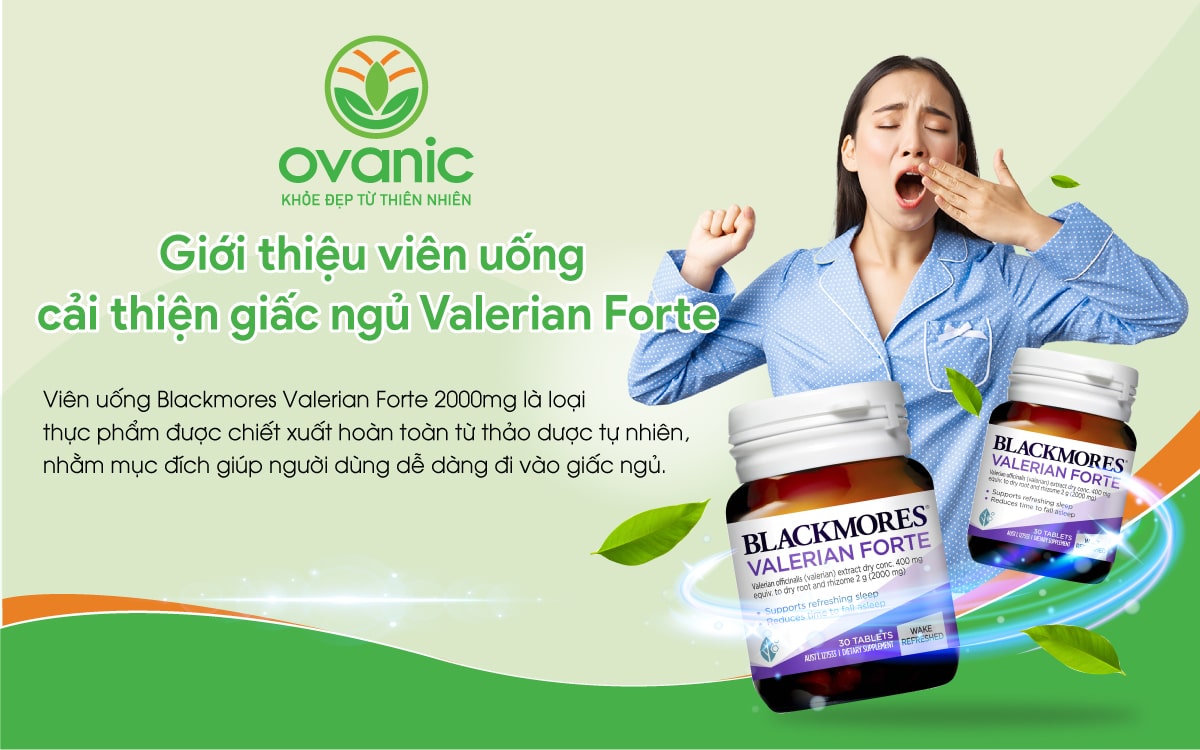 Giới thiệu về Blackmores Valerian Forte