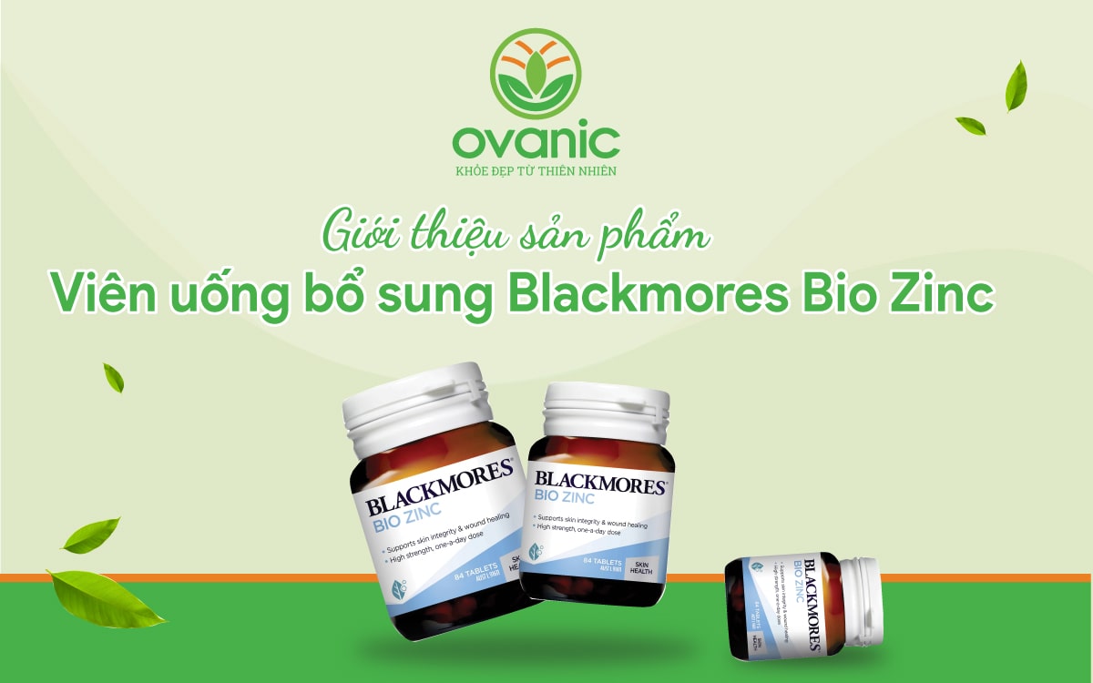 Giới thiệu về sản phẩm Blackmore Bio Zinc Úc