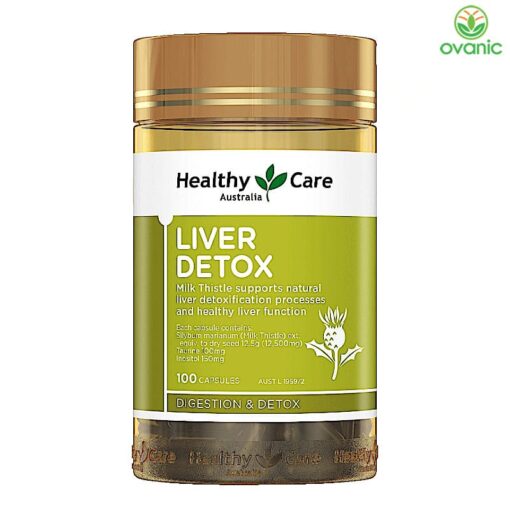 healthy care liver detox 100 capsules ovanic