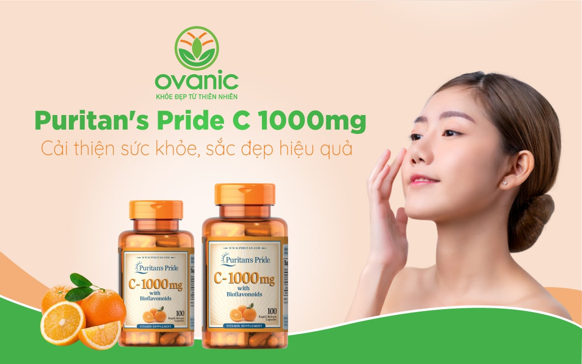 Lợi ích khi dùng Puritan's Pride C 1000mg