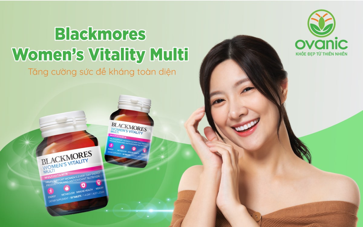 Lợi ích khi sử dụng Blackmores Women’s Vitality Multi