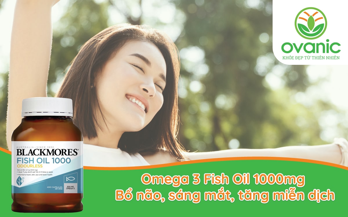 Lí do khách hàng chọn sản phẩm Fish Oil 1000