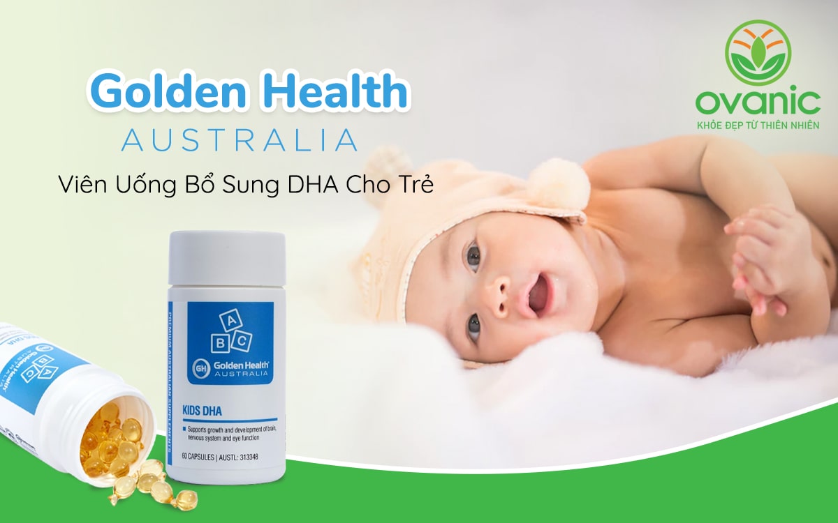 Lợi ích của viên thuốc DHA Golden Health