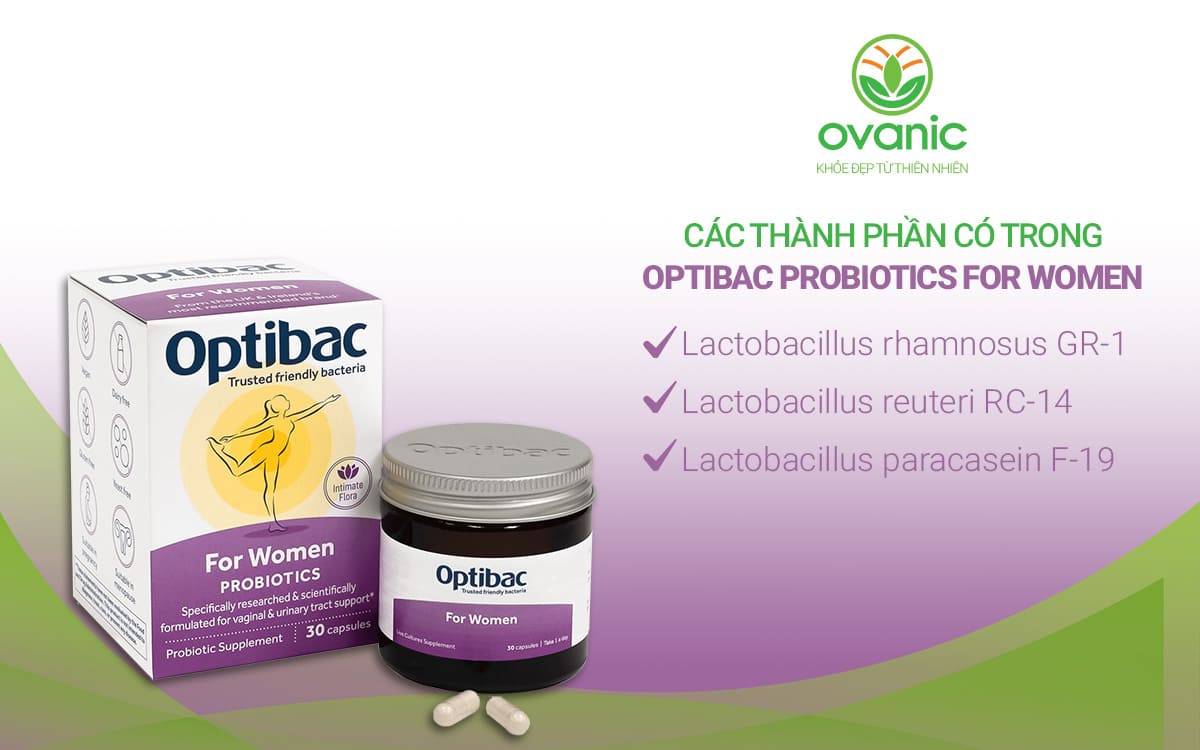 Thành phần tự nhiên của Optimac Probiotics