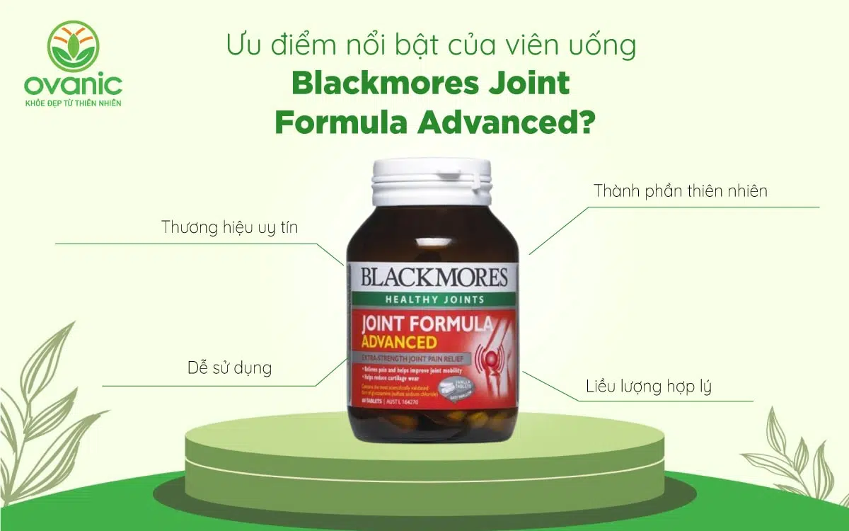 Ưu điểm của Blackmores Joint Formula Advanced
