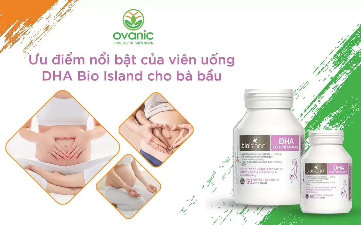 Ưu điểm của sản phẩm Bio Island DHA 