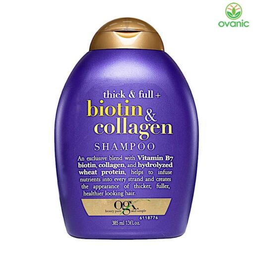 Biotin collagen shampoo OGX ovanic