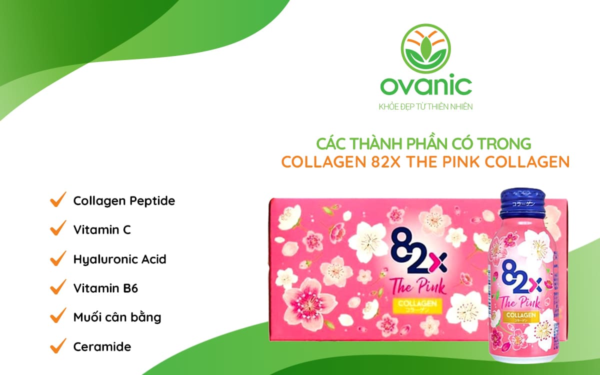 Thành phần có trong Collagen 82x The Pink Collagen