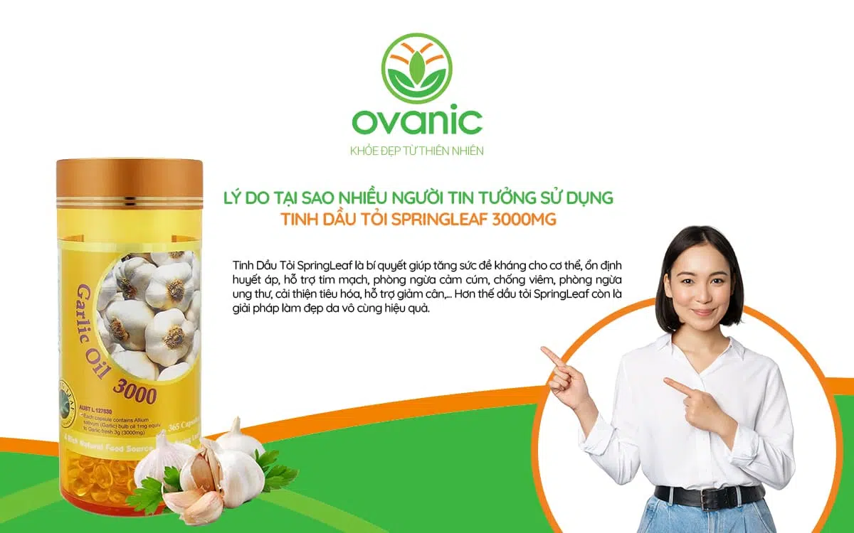 Tại sao nhiều người lại lựa chọn sản phẩm Puritan's Pride Odorless Garlic