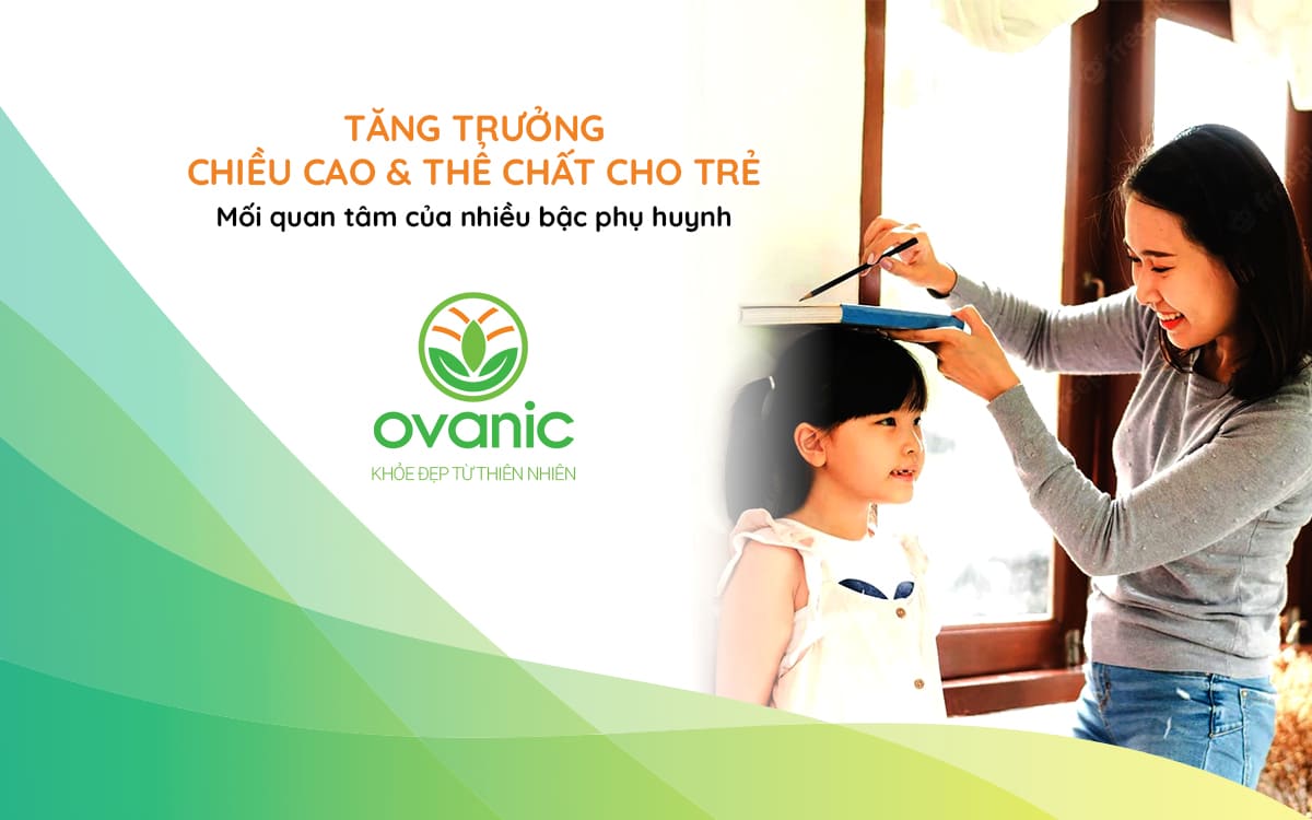 Nỗi lo về sự tăng trưởng chiều cao của con trẻ 