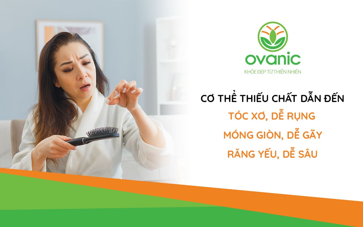 Nỗi lo về sức khỏe cơ thể thiếu chất