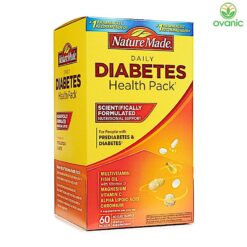 Nature Made Daily Diabetes health pack ovanic