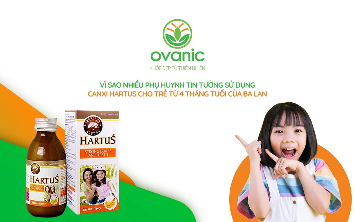 Tại sao nhiều người lại lựa chọn sản phẩm Canxi Hartus