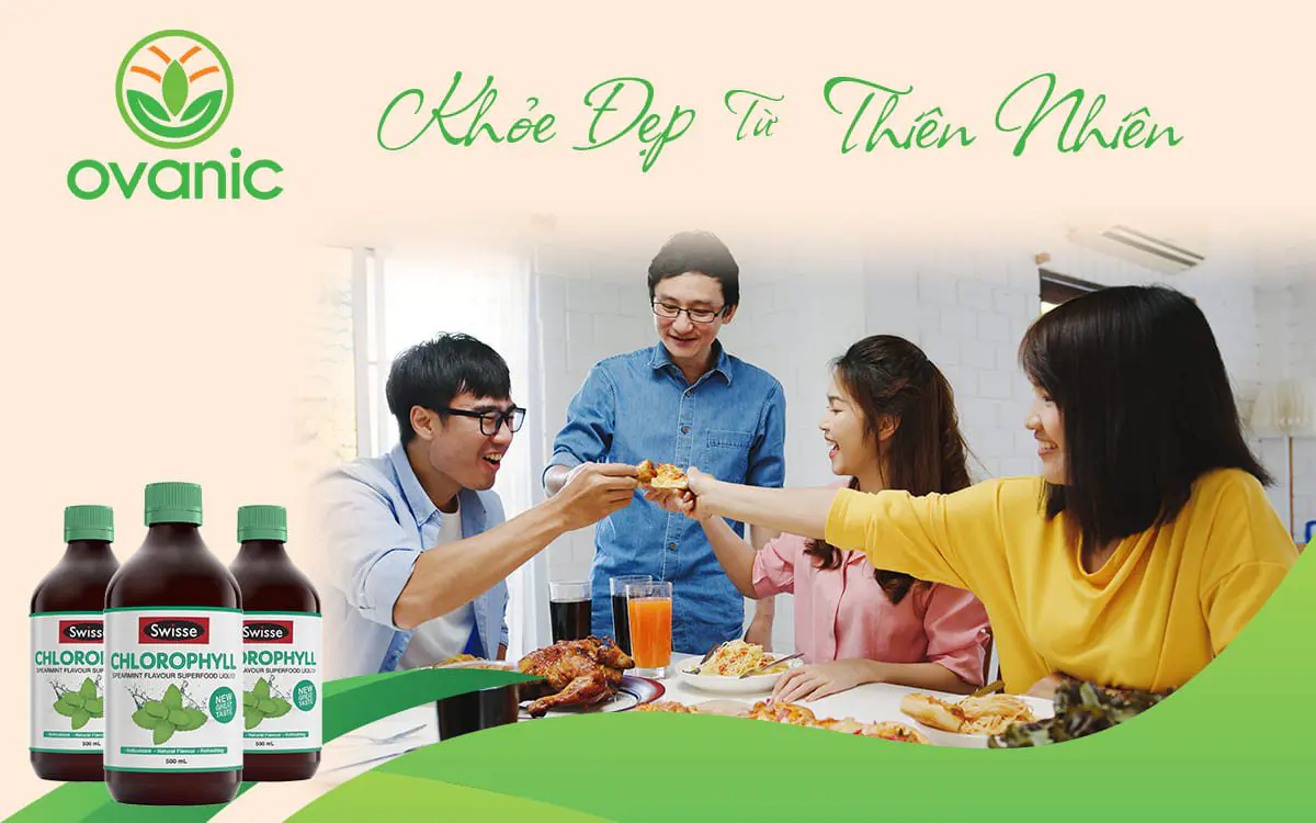 Hạnh phúc sau khi dùng Swisse Chlorophyll