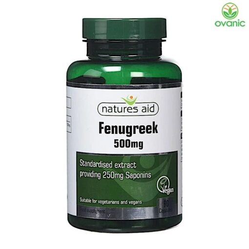 Natures Aid Fenugreek 500mg ovanic