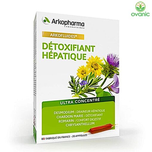 arkopharma detoxifiant hepatique ovanic