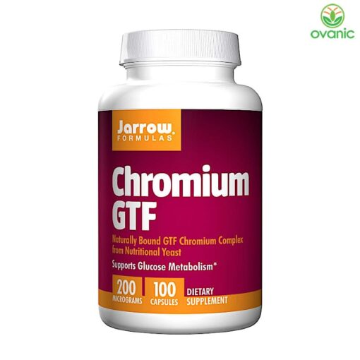 jarrow chromium gtf 200mcg ovanic