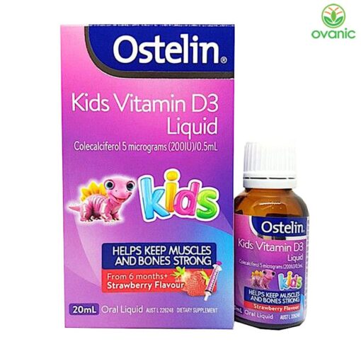 ostelin kids vitamin d3 liquid ovanic