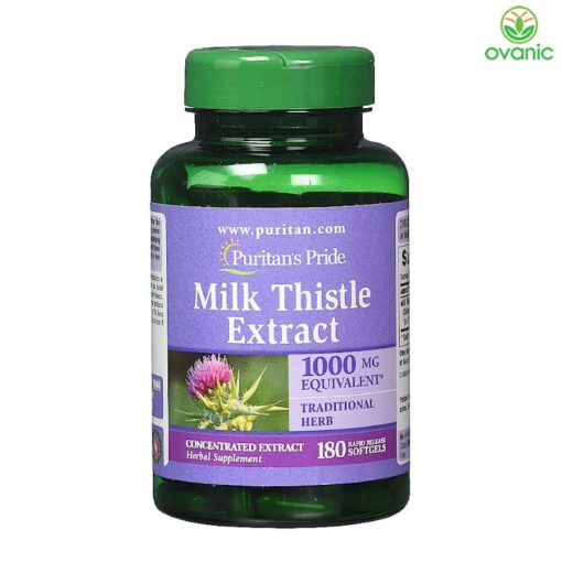 puritan s pride milk thistle extract 1000mg ovanic