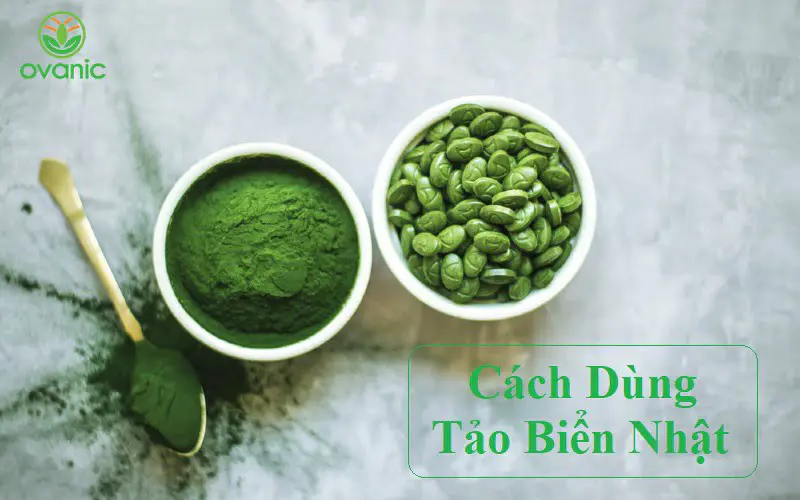 Bật mí cách dùng tảo biển Nhật phù hợp với từng đối tượng, bệnh lý
