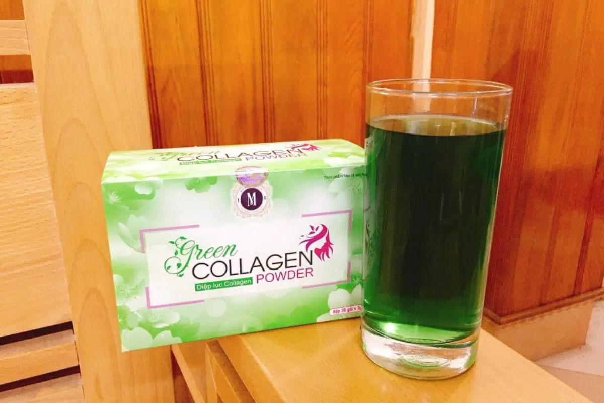 Diệp lục collagen là sản phẩm có lợi cho sức khỏe và ít gây tác dụng phụ