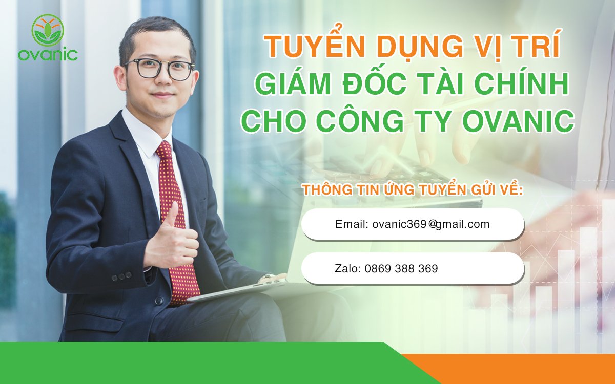 Tuyển dụng giám đốc tài chính cho Ovanic