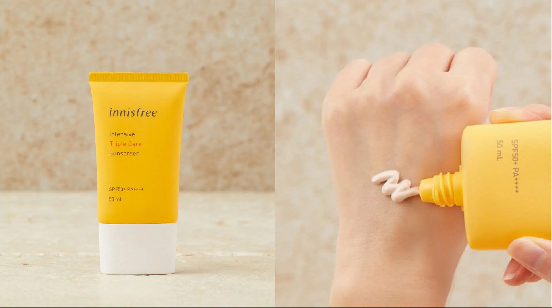 Kem chống nắng Innisfree Intensive Triple Care Sunscreen SPF50 50ml