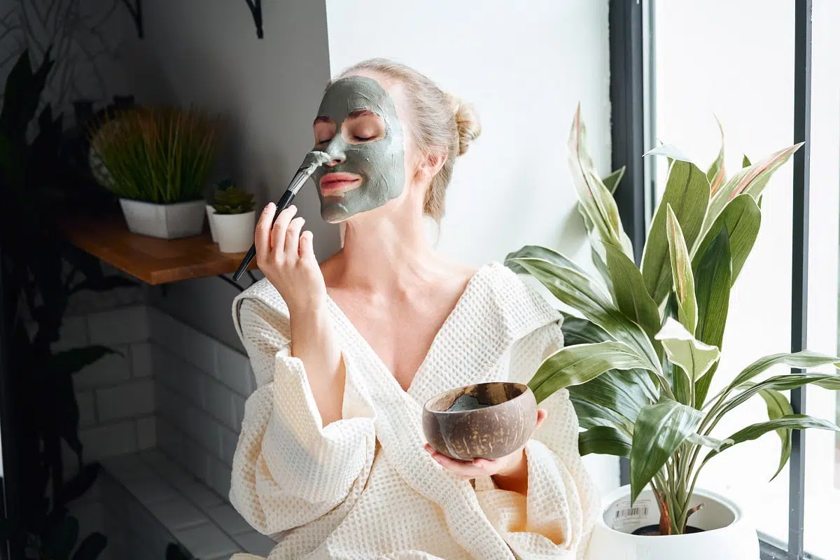 hình chăm sóc sắc đẹp từ tảo biển