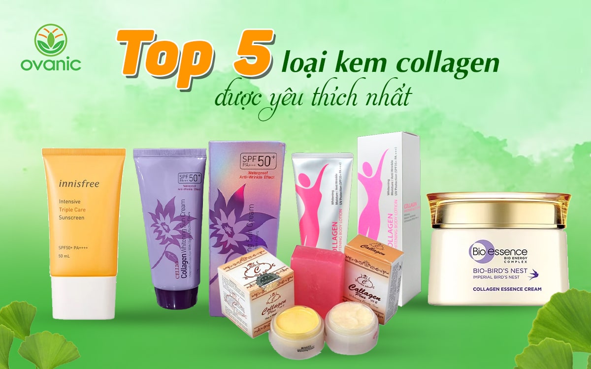 Top 5 loại kem collagen tốt nhất