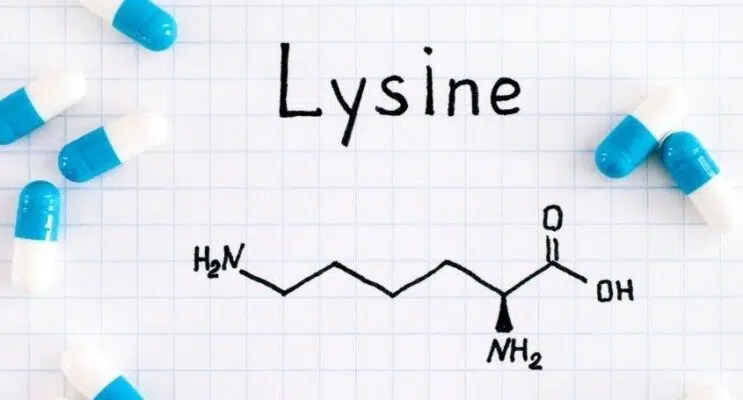 Công thức hóa học L- lysine