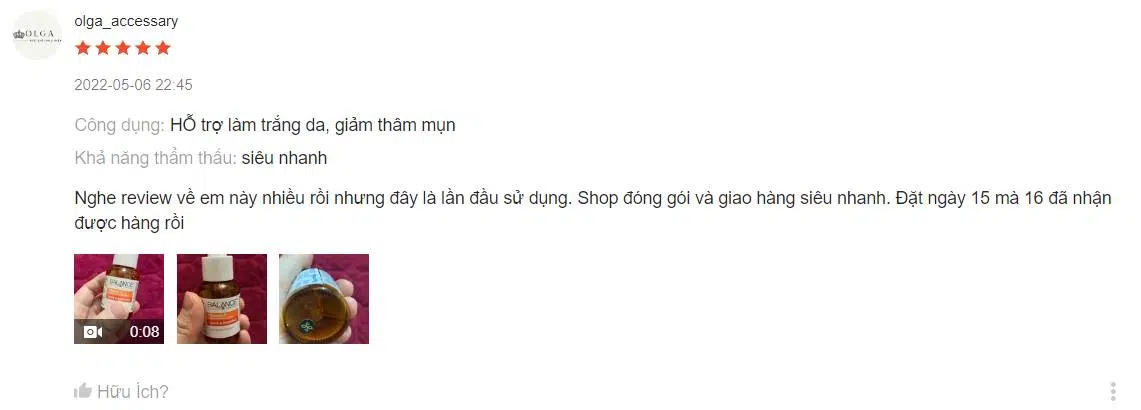 Đánh giá từ olga_accessary