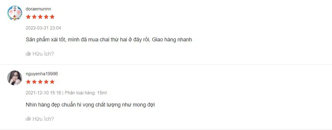 Đánh giá từ người dùng