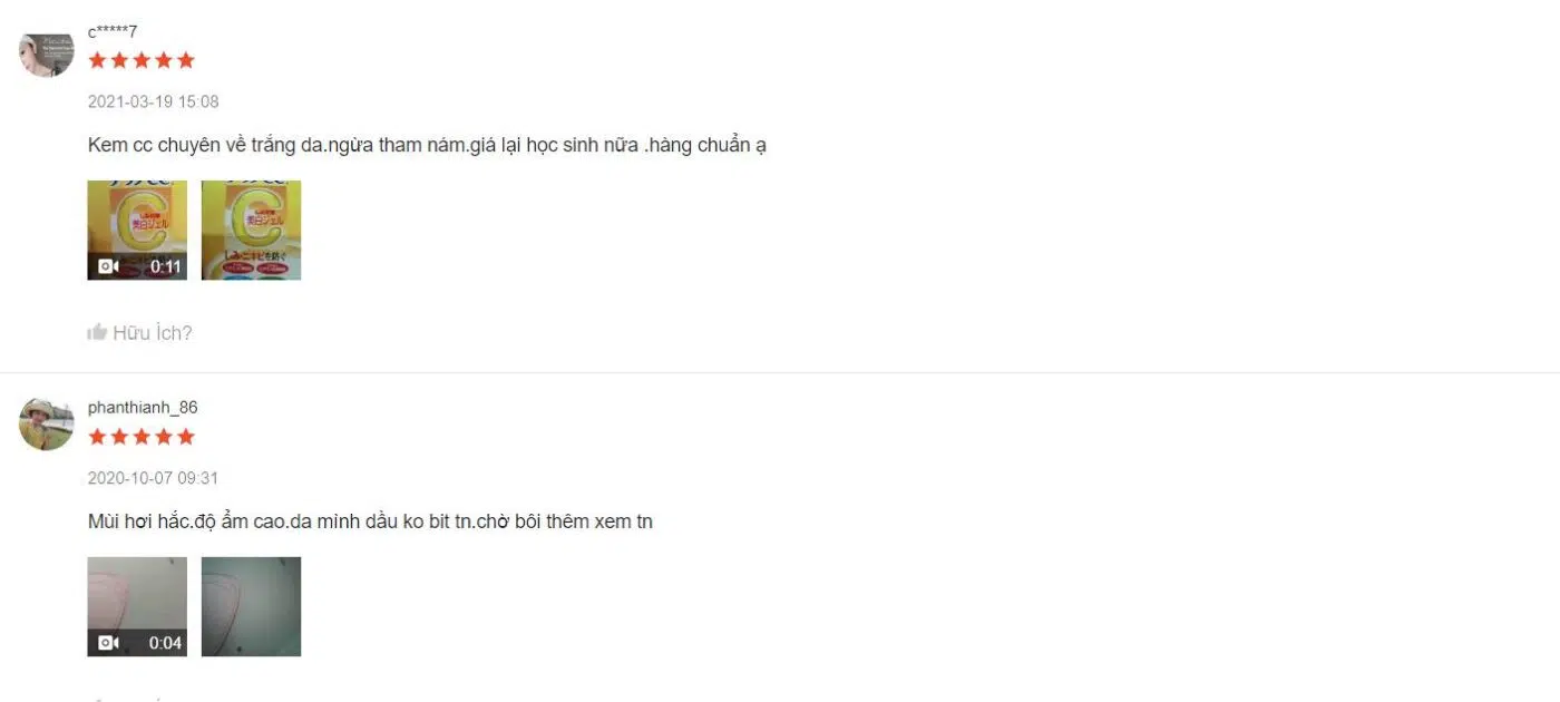 Đánh giá từ người dùng