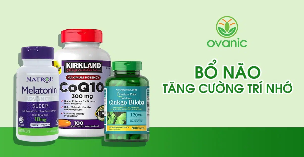 Thực phẩm chức năng bổ não tăng cường trí nhớ tại Ovanic.vn