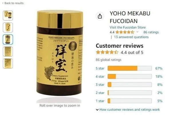 Sản phẩm tảo biển tốt