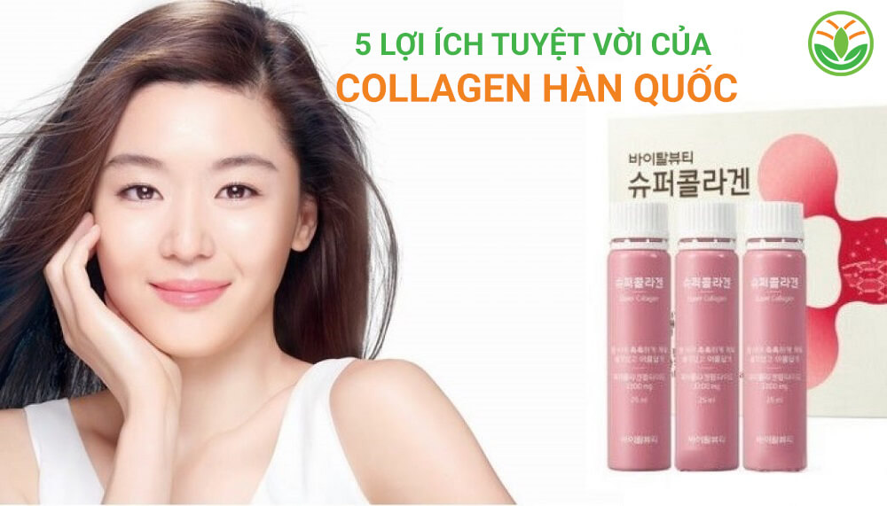 5 Lợi ích tuyệt vời của collagen Hàn Quốc