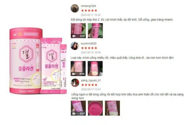 Phản hồi Collagen Lemona